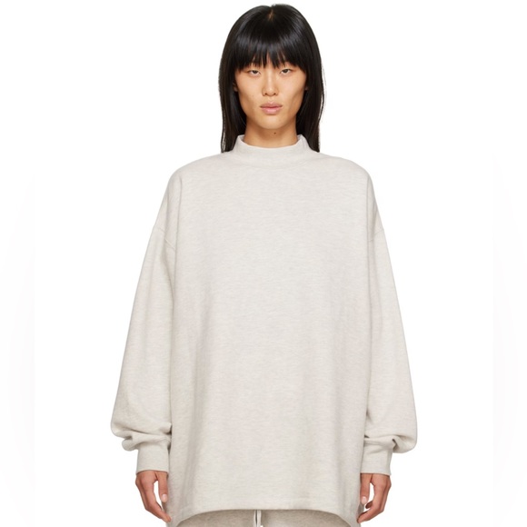 Off-White Relaxed Sweatshirt - Picture 3 of 5